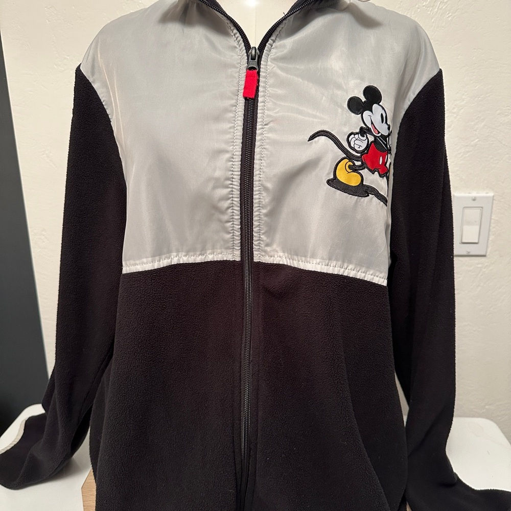 Disney Black and Gray Mickey Mouse Jacket